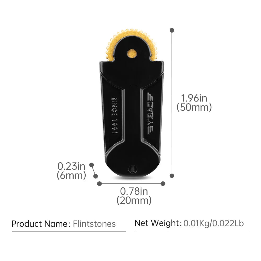 Briquet torche de table haut de gamme avec flamme bleue réglable et coupe-vent