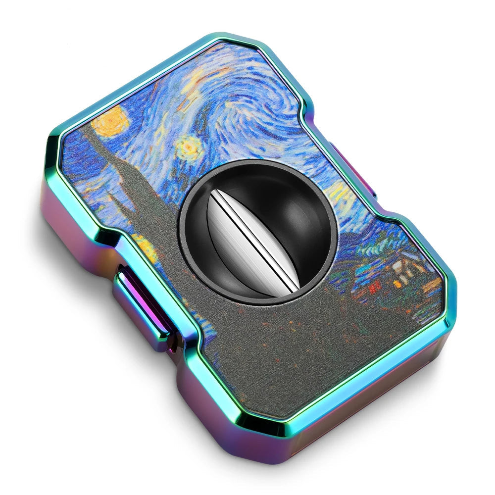 Precision V-Cut Cigar Cutter – Stainless Steel Portable Design