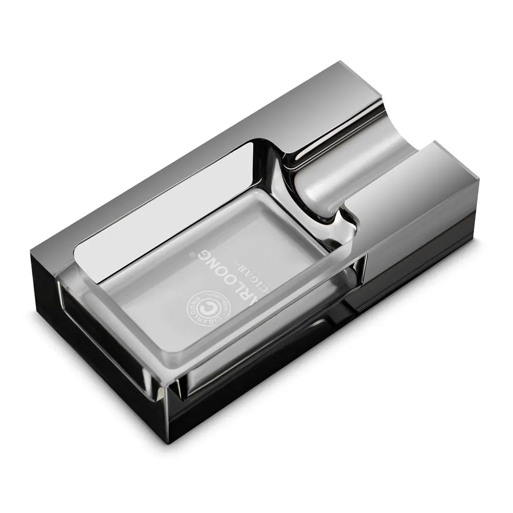 Cendrier à cigares en cristal de luxe
