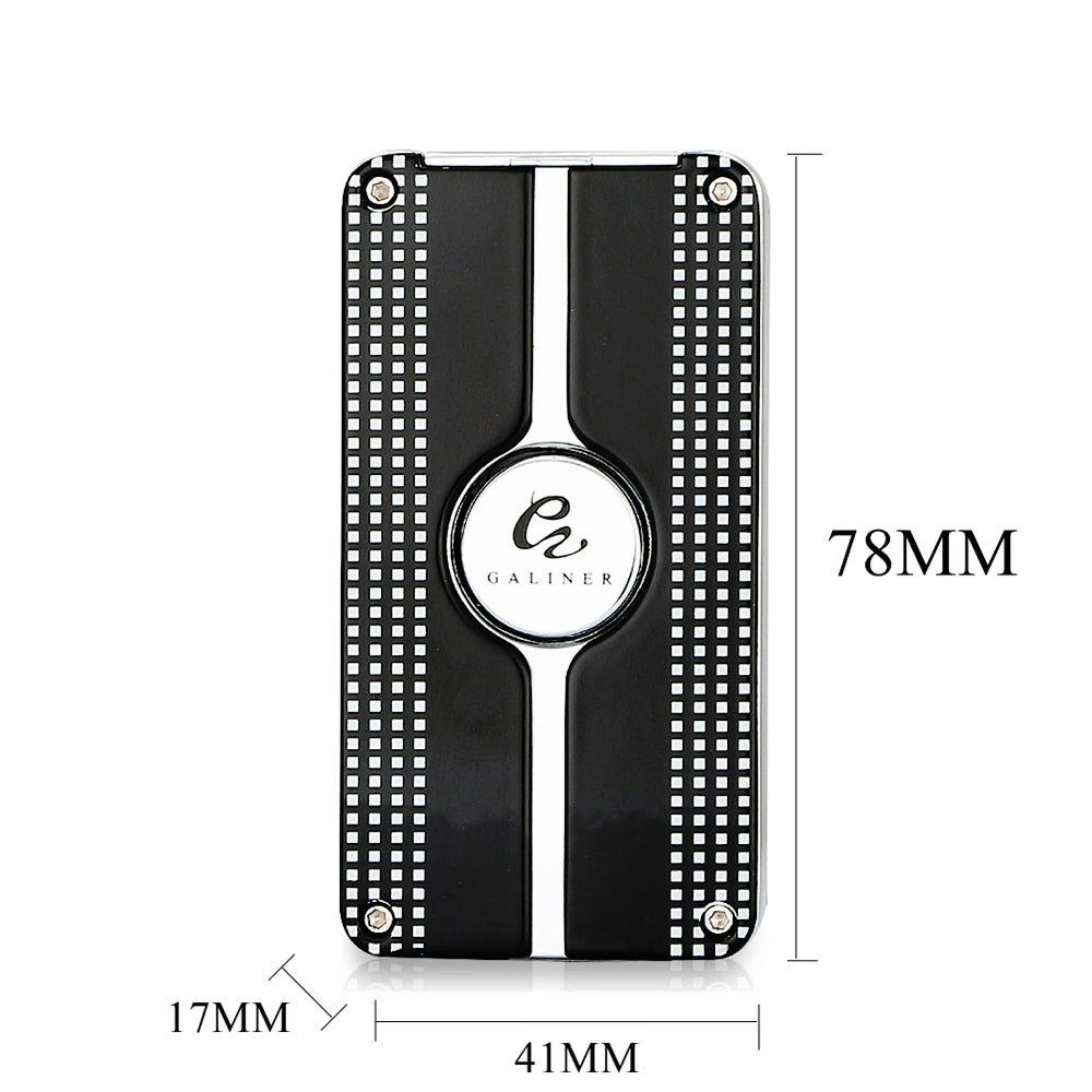 Triple Jet Torch Lighter with Punch Cutter - Windproof Power