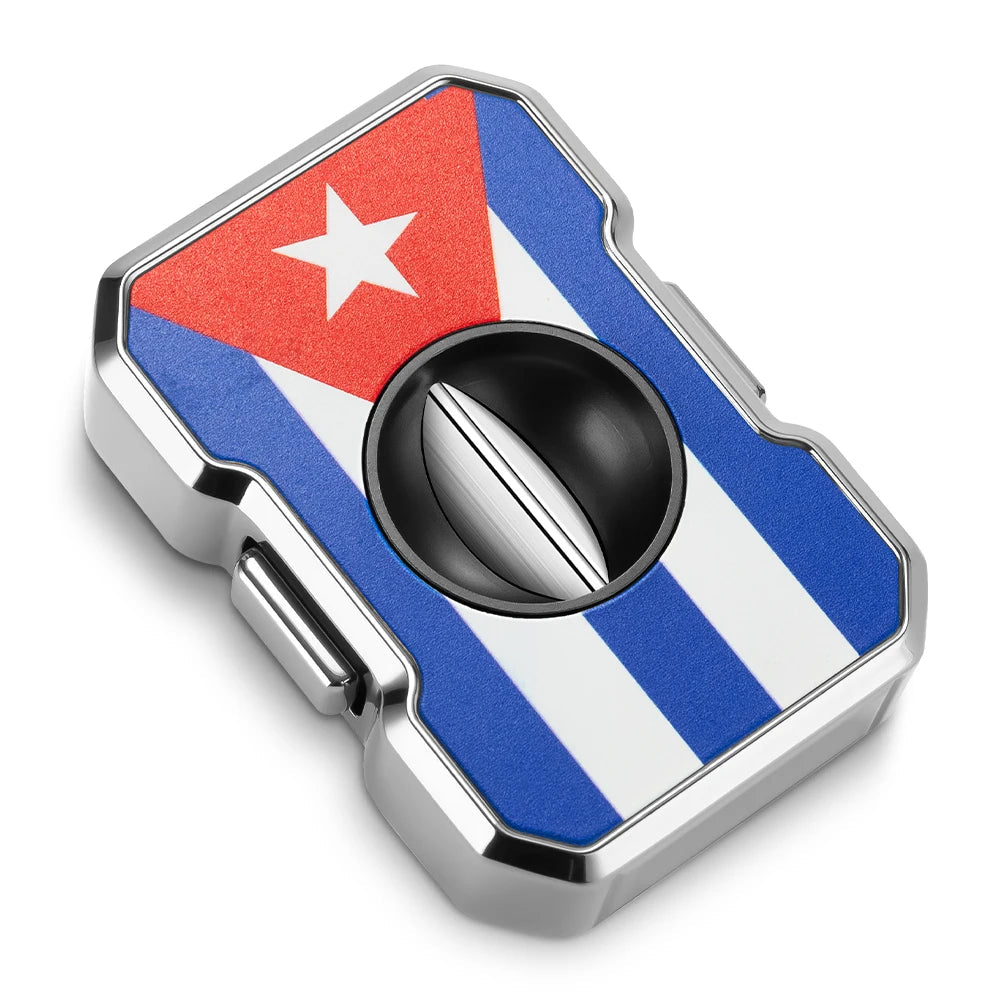 Precision V-Cut Cigar Cutter – Stainless Steel Portable Design