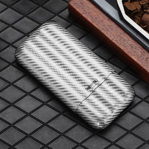Textured phone case on a grid surface with a wooden object in the background