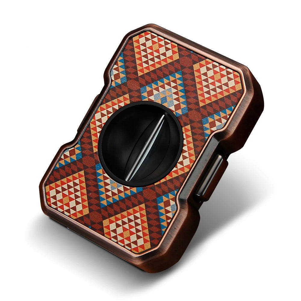Precision V-Cut Cigar Cutter – Stainless Steel Portable Design