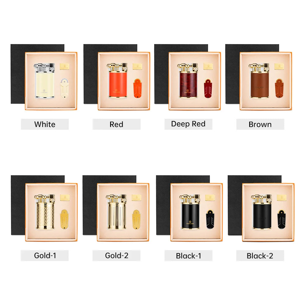 Collection of perfume bottles in various colors with labels underneath.