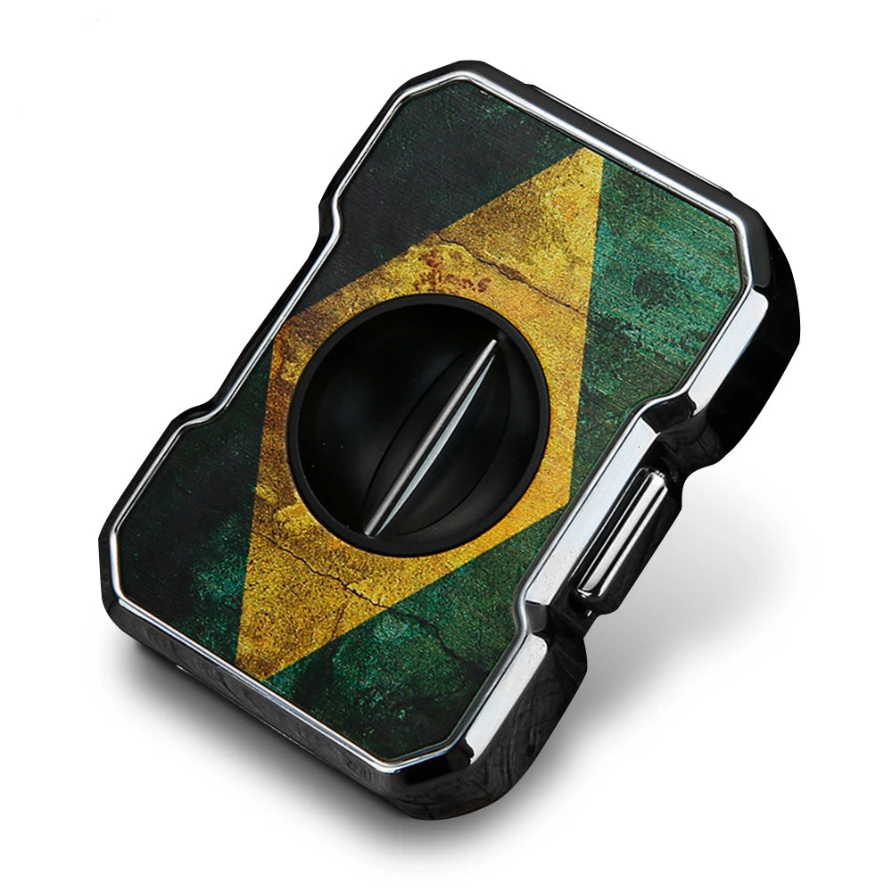 Precision V-Cut Cigar Cutter – Stainless Steel Portable Design