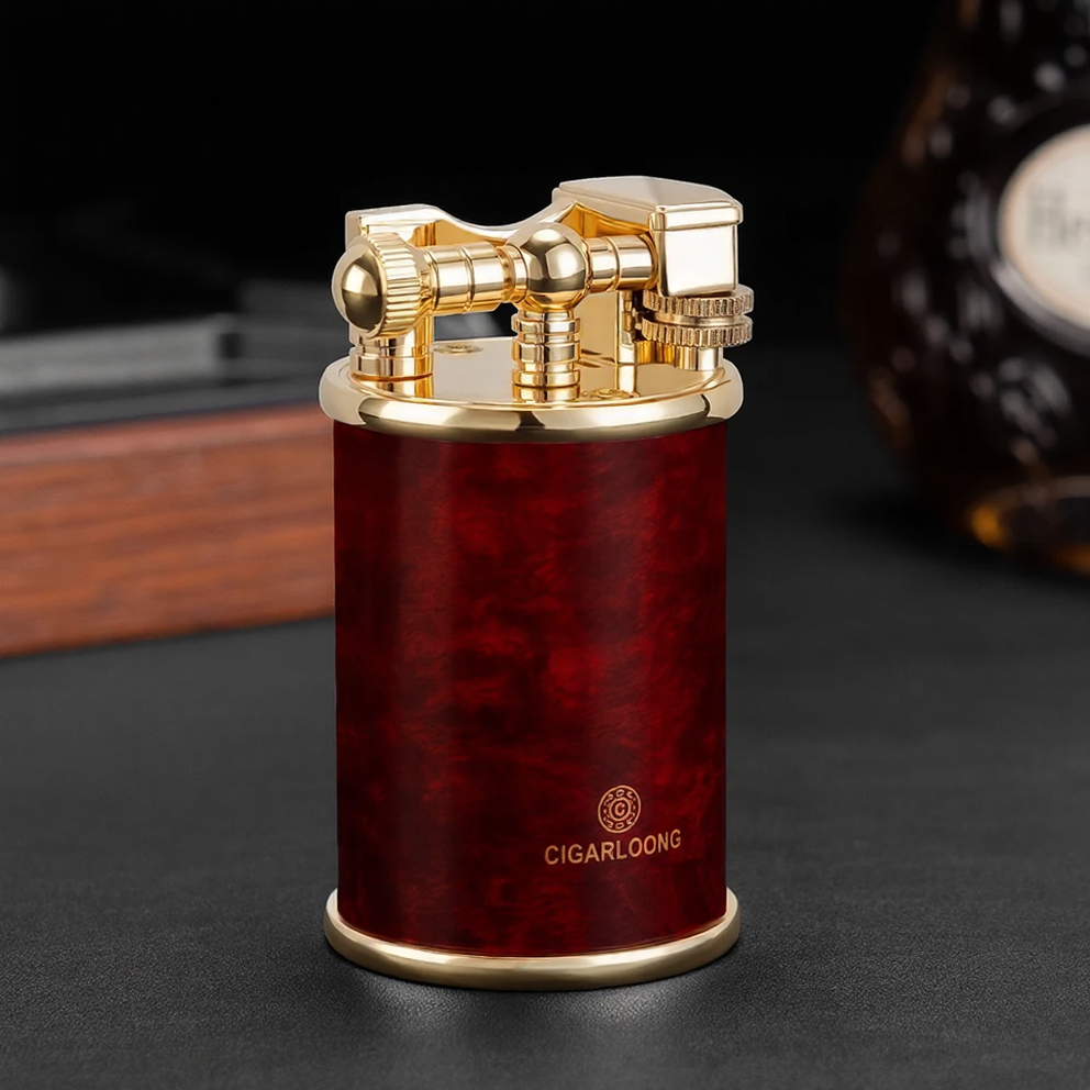 Premium Table Torch Lighter with Adjustable Windproof Blue Flame