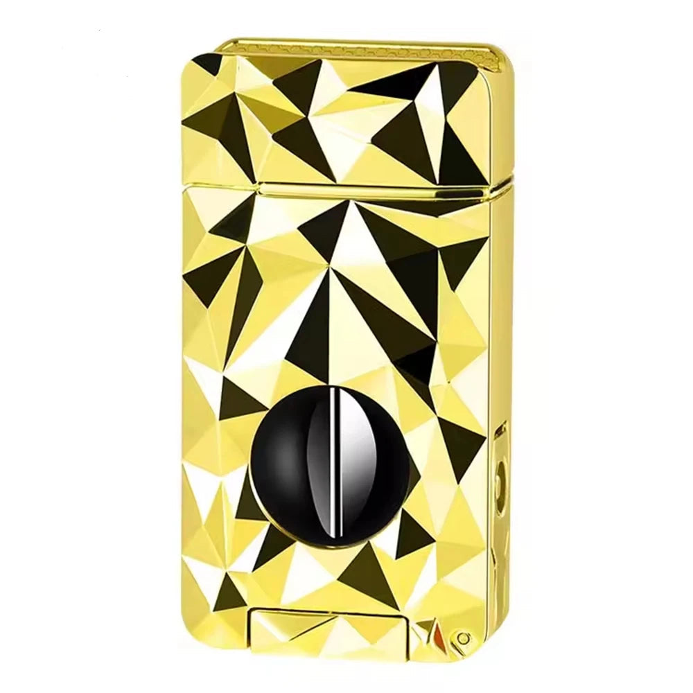 Ultimate 4-in-1 Multifunction Cigar Lighter with Cutter & Holder