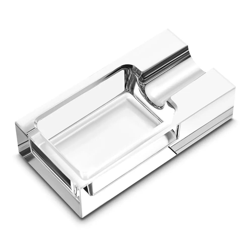 Luxury Crystal Glass Cigar Ashtray
