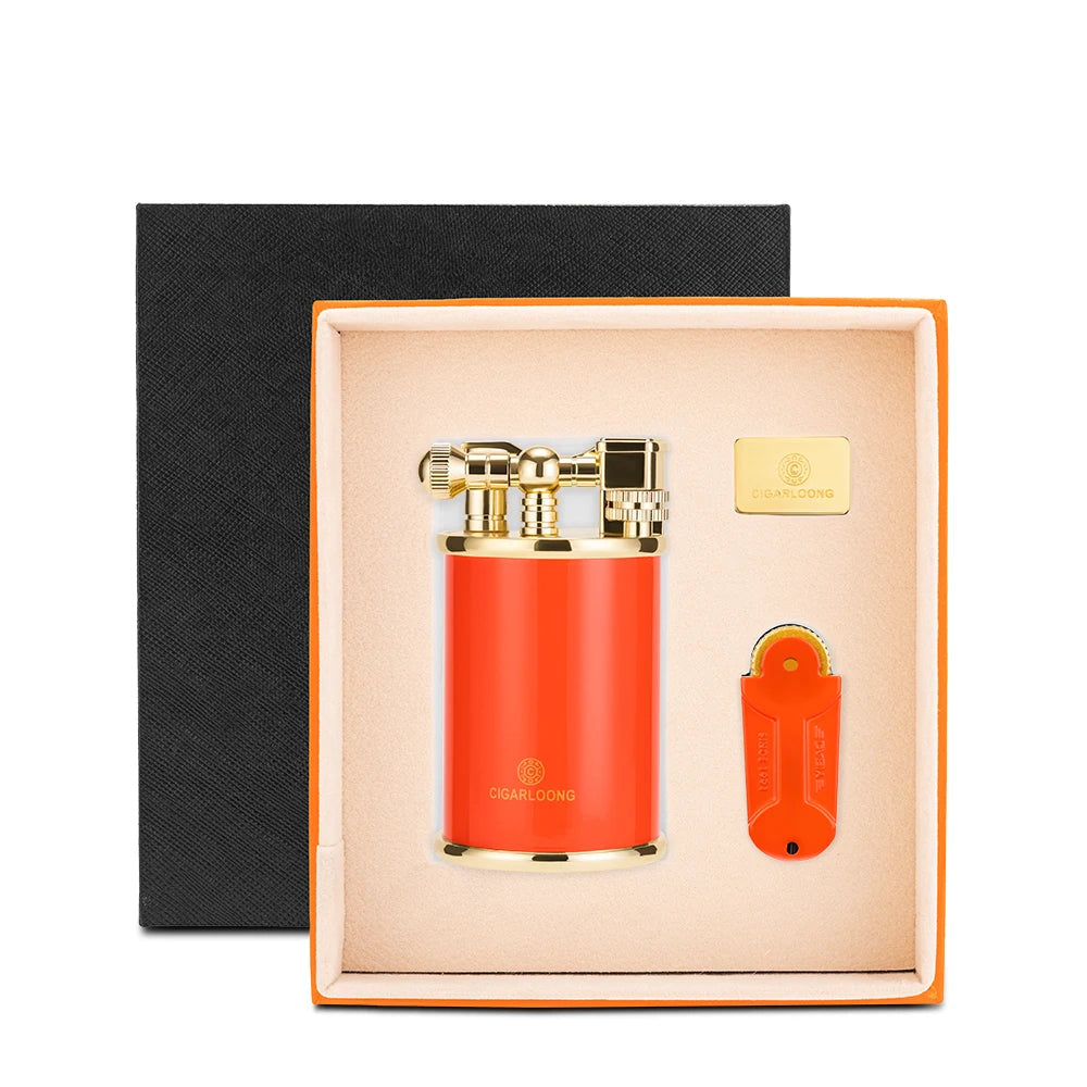 Premium Table Torch Lighter with Adjustable Windproof Blue Flame