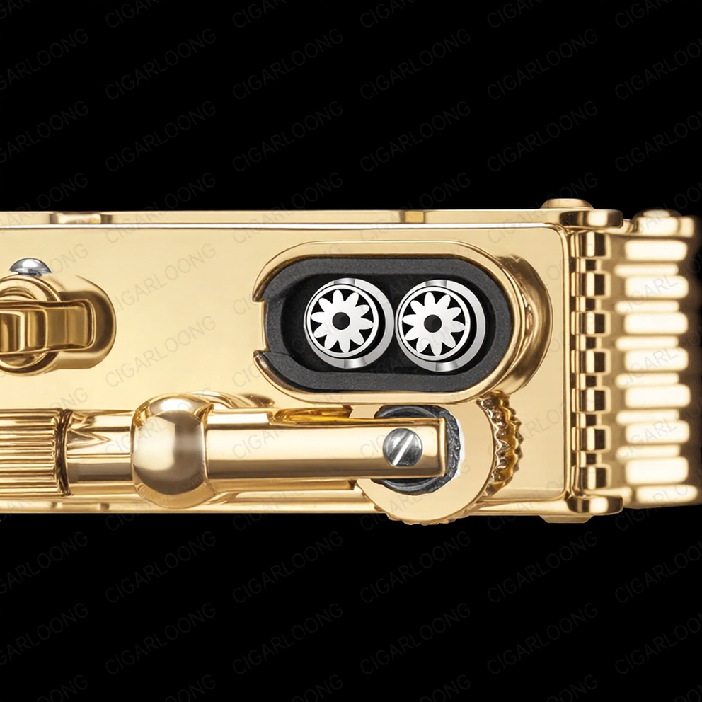 Luxury Cigar Accessories Gift Set with Torch Lighter, Cutter & Ashtray