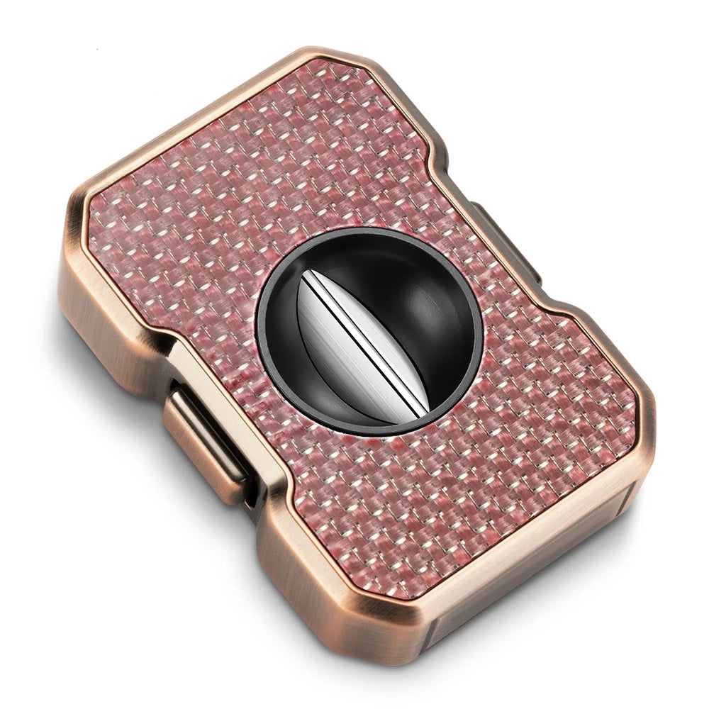 Precision V-Cut Cigar Cutter – Stainless Steel Portable Design