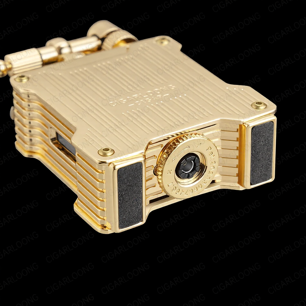 Luxury Cigar Accessories Gift Set with Torch Lighter, Cutter & Ashtray